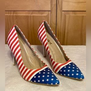 Alba American Flag Heels
